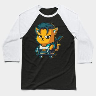 CatSoki LaraCat Baseball T-Shirt